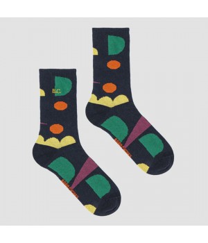 Choses Multicolour Shapes Long Socks