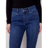 Cuffed Hem Jeans - Blue Jean