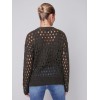 Plush Net Stitch Sweater - Spruce