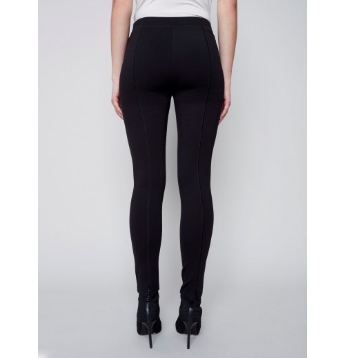 Ponte Skinny Pants - Black