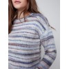 Space Dye Pull-Over Sweater - Spruce